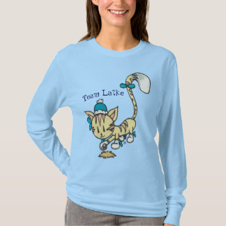 Frau "Team Latke" Hanukkah Fifi T - Shirt