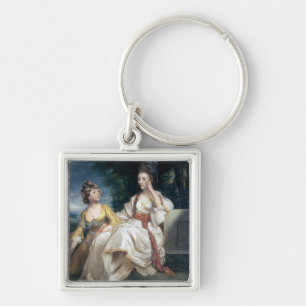Frau Thrale und ihre Tochter Hester 1777-78 Schlüsselanhänger