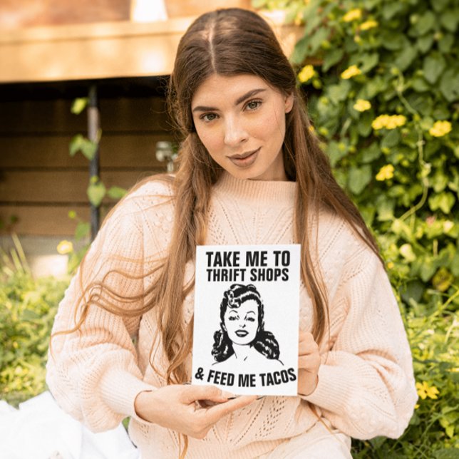 FRAU THRIFT SHOPS & TACOS FUNNCards Karte (Von Creator hochgeladen)