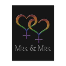 Frau und Frau Lesbian Pride Rainbow Symbols