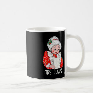 Frau und Herr Santa Claus Paare treffen Weihnachte Kaffeetasse