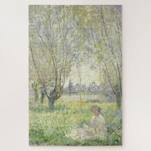 Frau unter Willows, Monet 1880