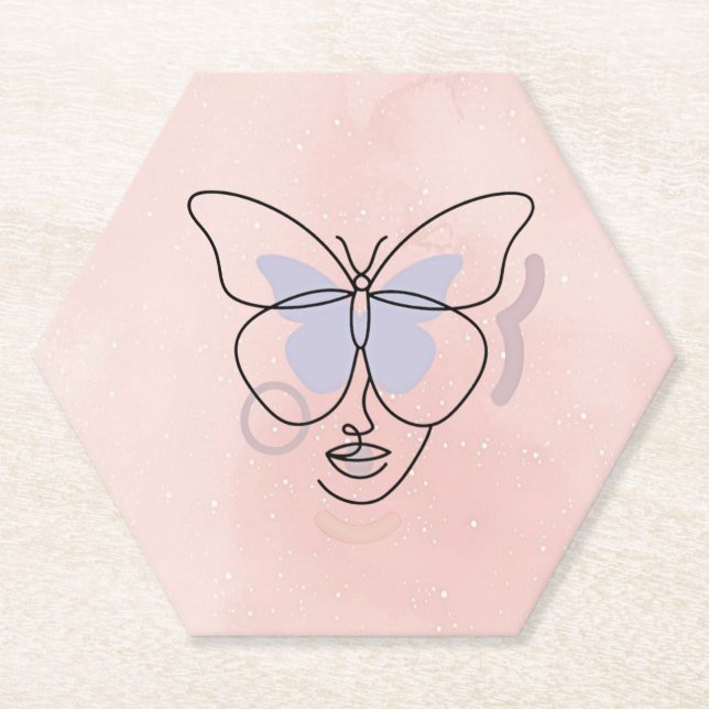 Frau Untersetzer (Vorderseite)