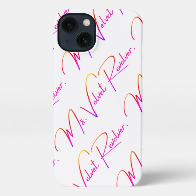 Frau Velvet Revolver IPhone 13 Fall iPhone Hülle (Rückseite)