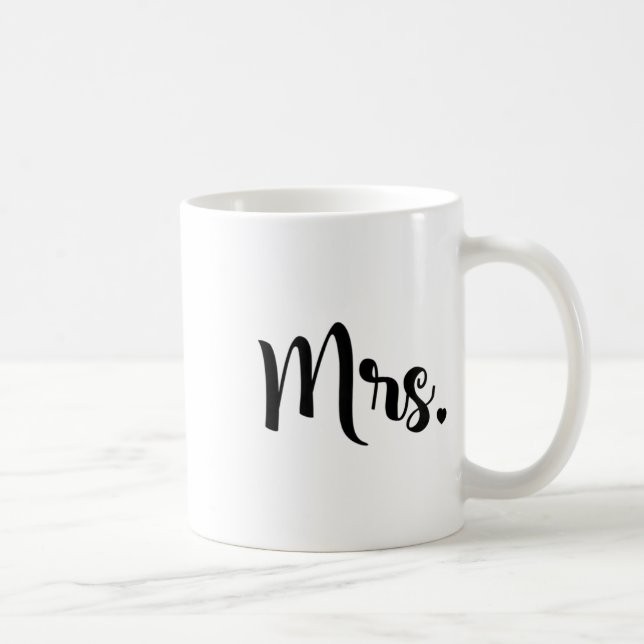 Frau Verlobung Wedding Brautparty Bride Kaffeetasse (Rechts)