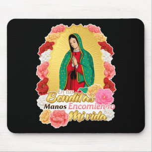 Frau Virgen De Guadalupe Heilige Jungfrau Maria Ro Mousepad