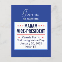 Frau Vizepräsidentin Kamala Harris 2d Einweihung
