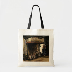 Frau von einem Hearth von Vincent van Gogh Tragetasche