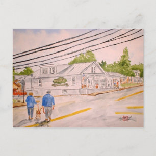 Frau Wards Merchantile besuchen Postkarte