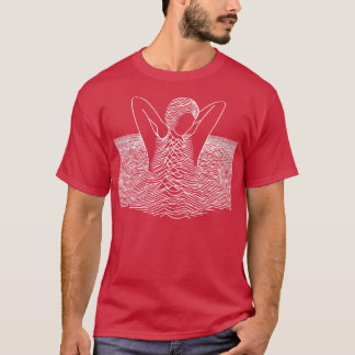 Frau winkt T-Shirt