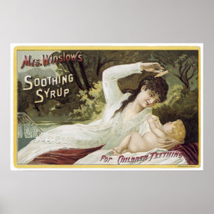 Frau Winslows Beruhigungssirup Poster