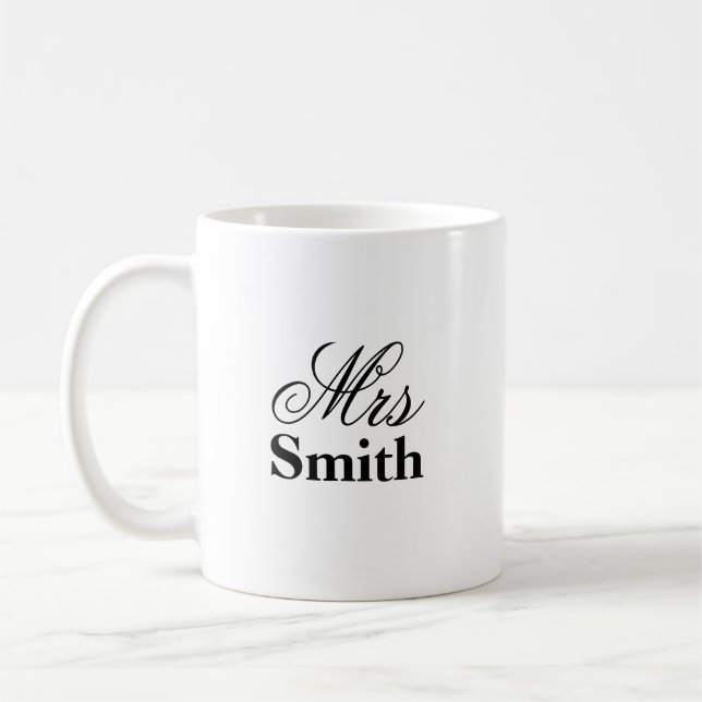 Frau Your Name Kaffeetasse (Links)