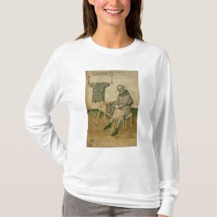 Frauamb 3172 Armourer, der ein Hauberk macht T-Shirt