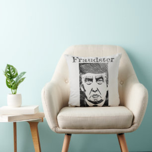 Fraudster Throw Kissen