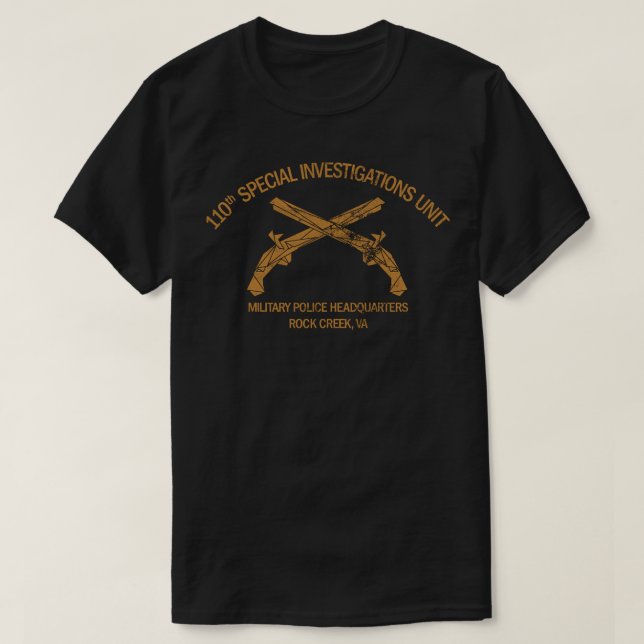 Frauen 110. Sonderuntersuchungen Referat T-Shirt (Design vorne)