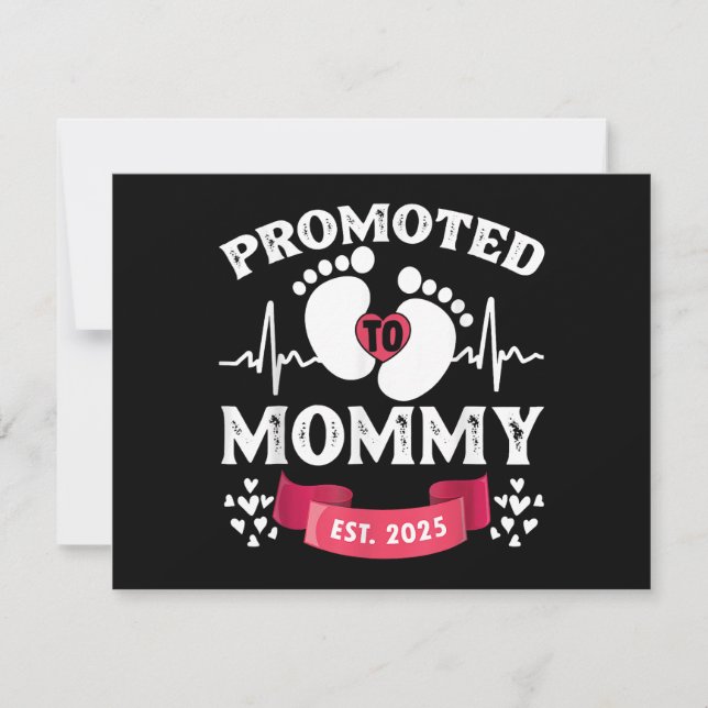 Frauen 1. Mama EST 2025 Neue Mommy Mothe (Vorderseite)