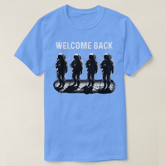 Frauen 2024 Raumfahrtmission "Planet des Mondes" T-Shirt (Design vorne)