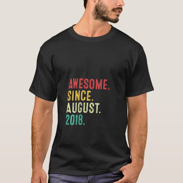 Frauen 3 Jahre Phantastisch seit August 2018 3. B T-Shirt (Vorderseite)