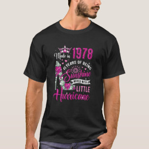 Frauen 45 Jahre alt Made in 1978 Geburtstag Königi T-Shirt