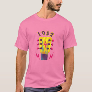 Frauen 70 Jahre alte Gitarre Klassiker 1952 Für Gi T-Shirt