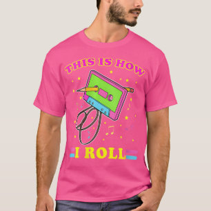 Frauen 90er Hip Hop Shirt Männer Kassettenband Shi
