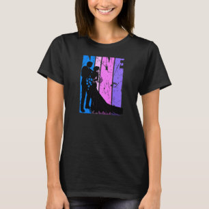 Frauen 9. Hochzeit Verheiratet Cupl T-Shirt