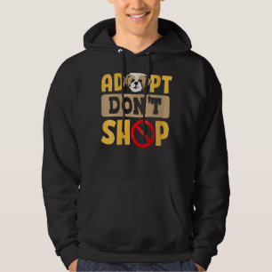 Frauen Adoptierte Hunde Eltern, die Hunde retten Hoodie