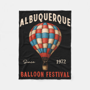 Frauen Albuquerque Balloon Festival New Mexico Fie Fleecedecke