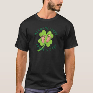Frauen alkoholfreie Paddy's Day. Lucky Irish für T-Shirt