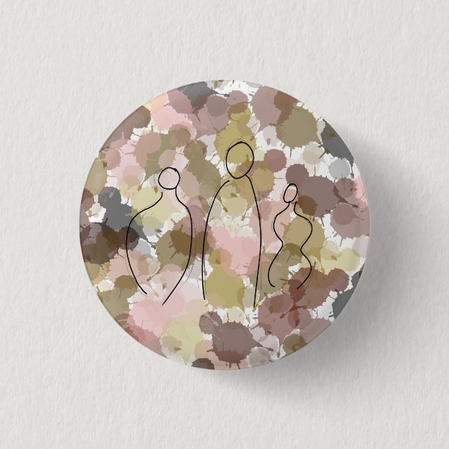 Frauen aller Bezirke Button (Vorderseite)