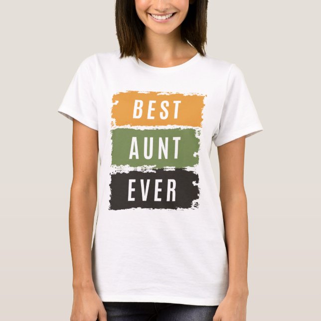Frauen als beste Tante je | Tanten T-Shirt (Vorderseite)