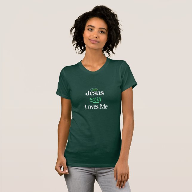Frauen als oberster T - Shirt - Jesus noch immer L (Vorne ganz)