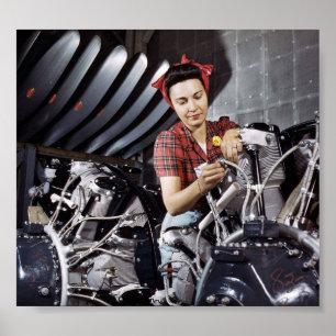 Frauen am Krieg #2 Poster