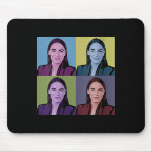 Frauen Aoc Alexandria Ocasio-cortez First Female P Mousepad