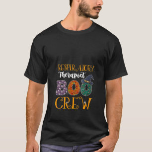 Frauen Atemtherapie Boo Crew Nurse Hallow T-Shirt