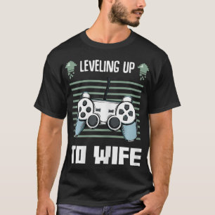 Frauen auf dem Weg zur Ehefrau Gaming Paare T-Shirt