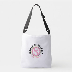 Frauen aus Asphalt Crossbody Bag Tragetaschen Mit Langen Trägern