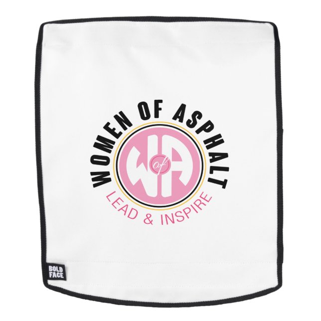 Frauen aus Asphalt-Rucksack Rucksack (Abnehmbare Front)