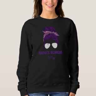 Frauen Avionik-Technologie Leben Avionik T Sweatshirt