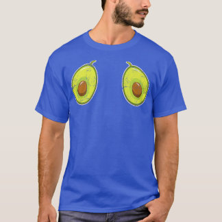 Frauen Avocado Brust Funny Vegan Vegetarian Breast T-Shirt