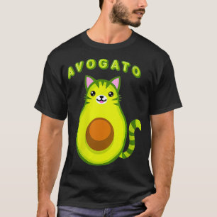 Frauen Avogato Cat Avocado Top, Cinco de Meow, Cut T-Shirt