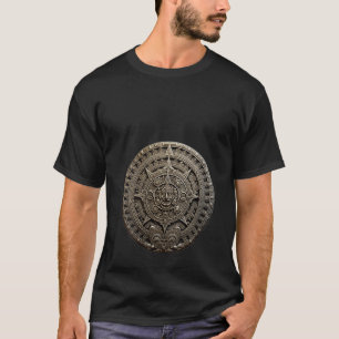 Frauen Aztec Kalender Inka Maya Sun Stone Men Wome T-Shirt