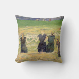 Frauen baden Dieppe von Paul Gauguin Kissen