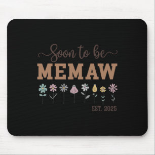 Frauen bald zu Memaw 2025 Retro für Mem Mousepad
