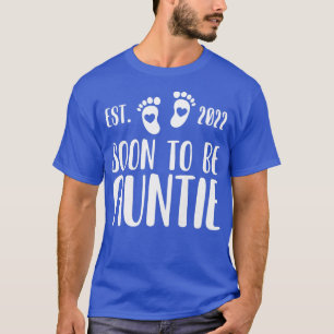 Frauen bald zu Tante 2022 Schwangerschaftsankündig T-Shirt