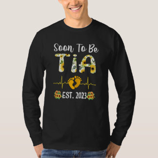 Frauen bald zu Tia 2023 Sonnenblumen New Tia 2 T-Shirt