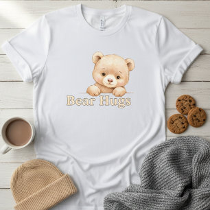 Frauen "Bärenumarmungen" Süßer Teddybär Liebe T-Shirt