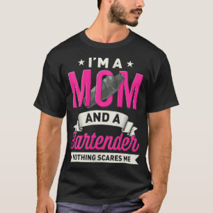 Frauen Barkeeper Mama ein lustiges Geschenk für Ba T-Shirt