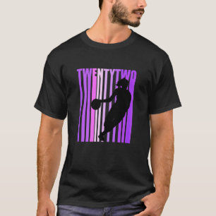Frauen Basketball 22. Geburtstag Retro 22 Su T-Shirt