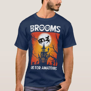 Frauen Beängstigende lustige Halloween Spuk Burgna T-Shirt